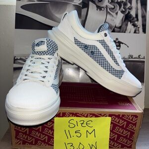 Vans Old Skool Over sz 11.5 Men’s 13.0 Woman